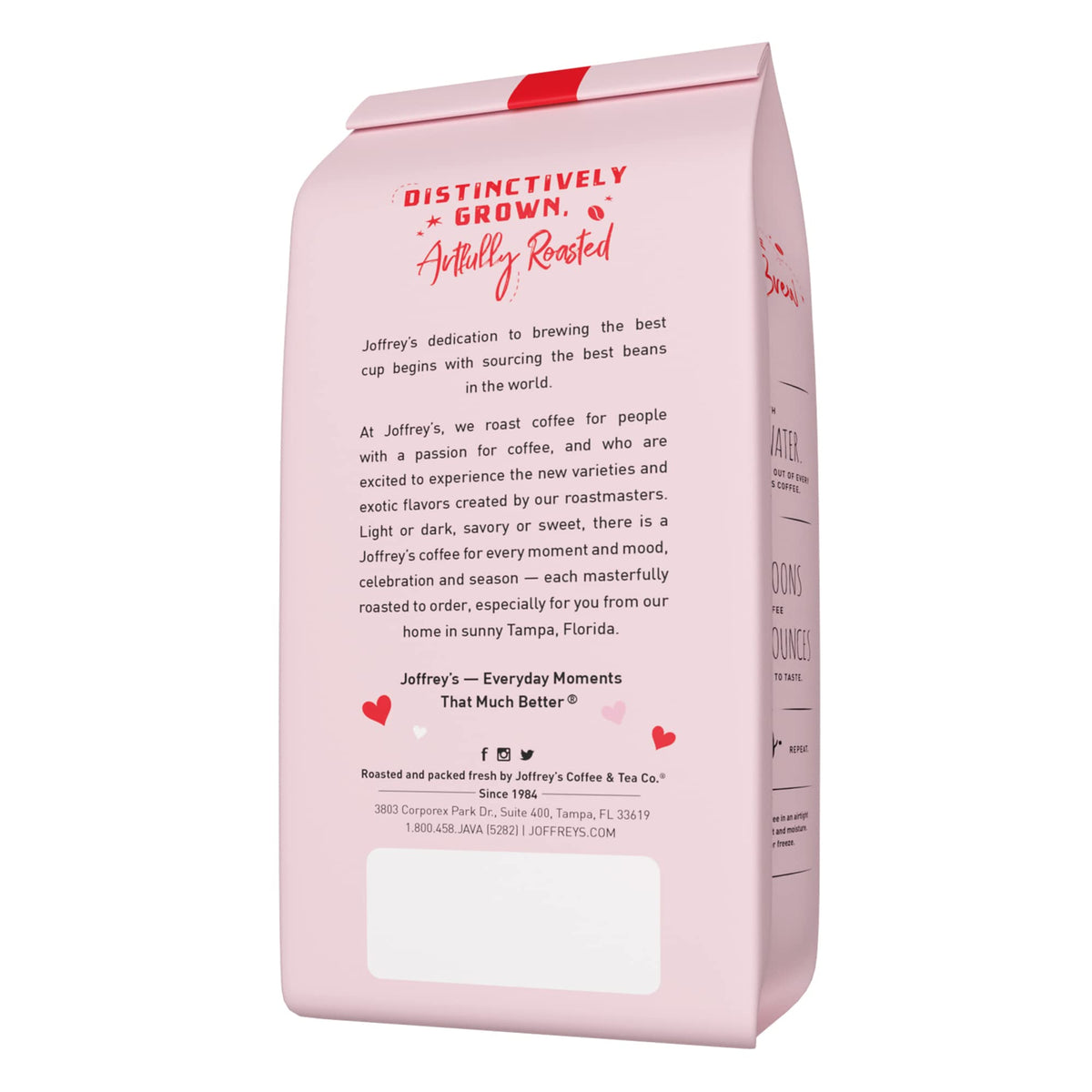 Joffrey's Mickey & Minnie Be Mine Brew cup steaming captures sweet coconut and chocolate aroma.