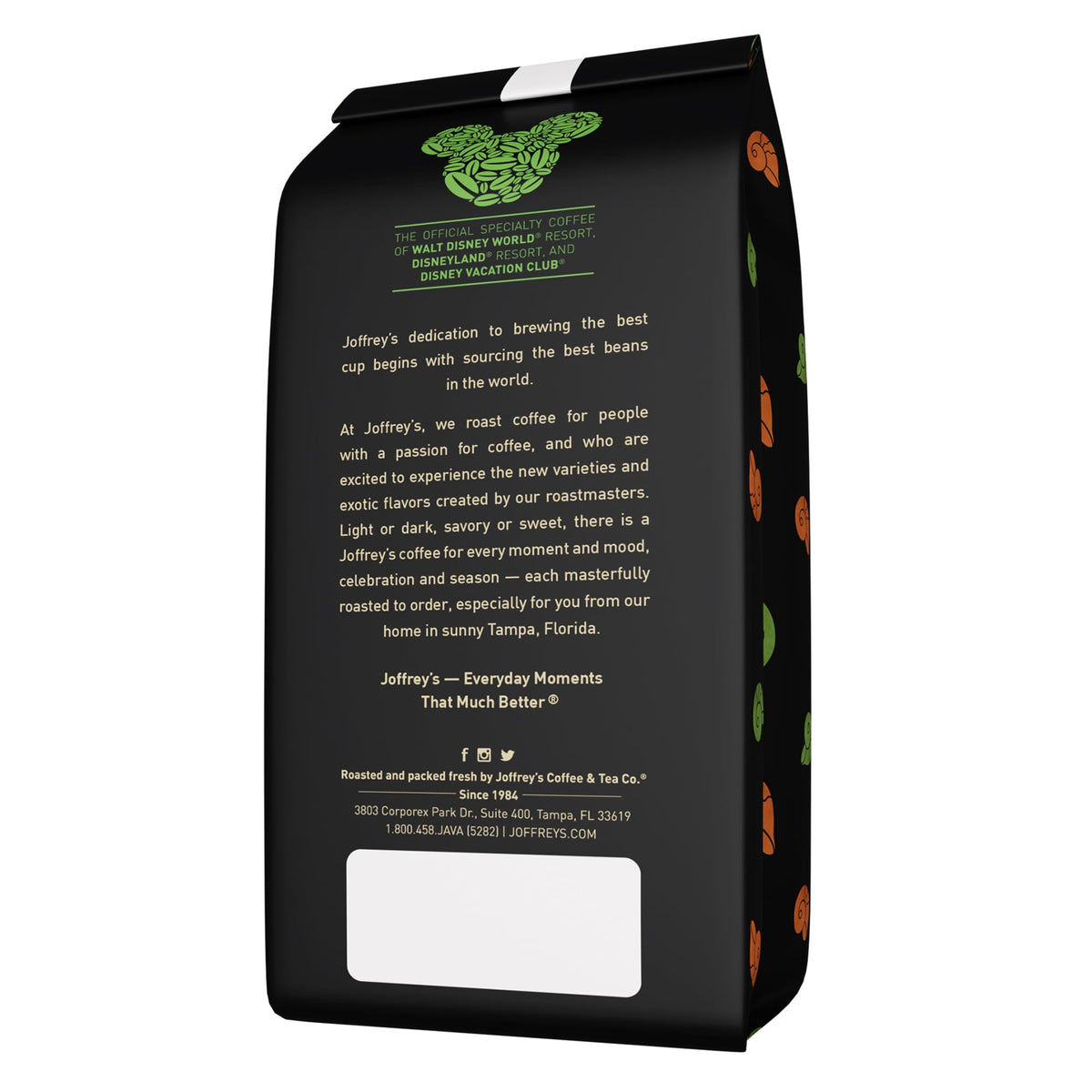 Joffrey's Sea Witch Brew cup steaming to savor caramel and vanilla