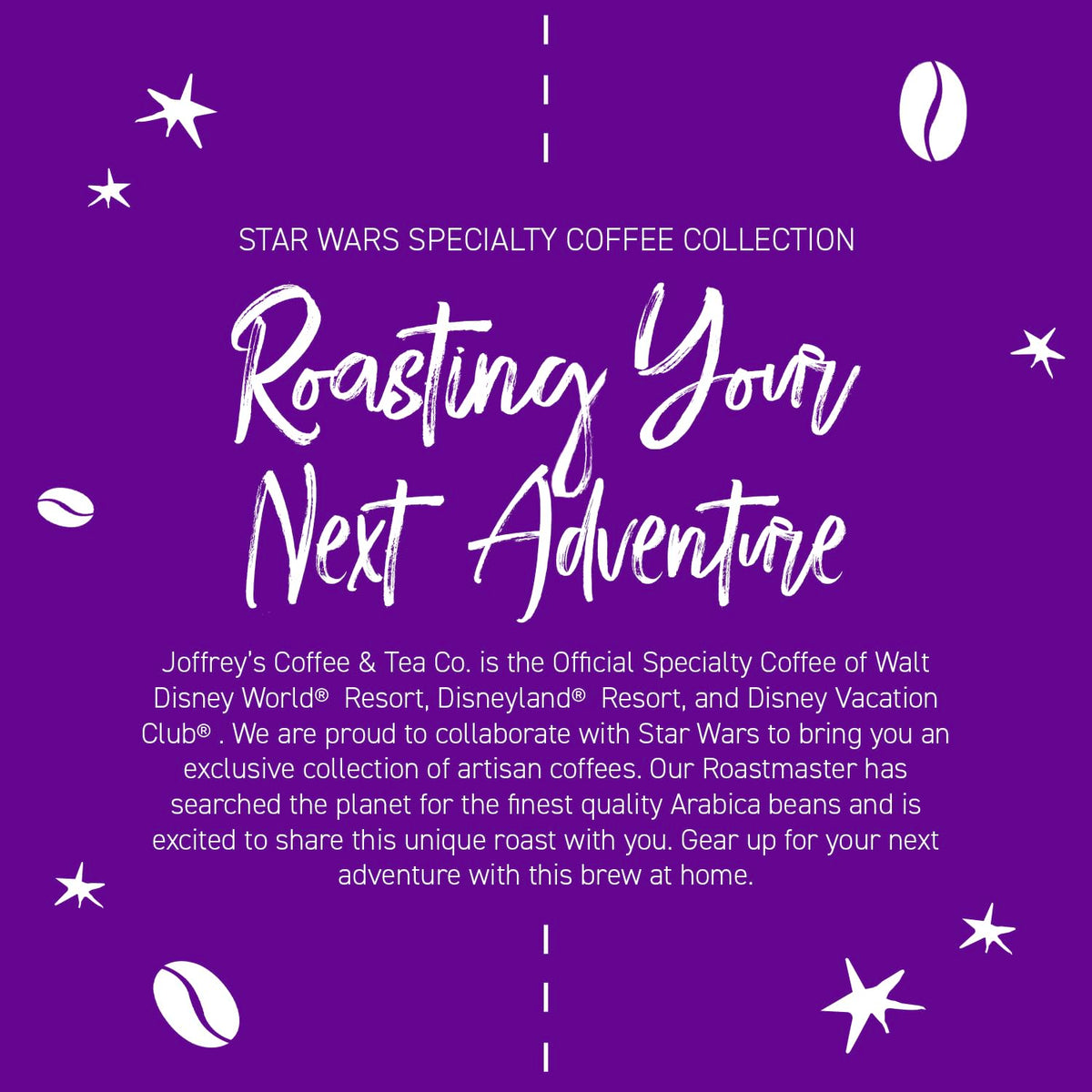 Joffrey's STAR WARS Dark Side gift pack design - perfect for fans and collectors.