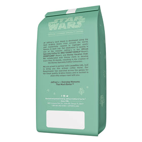 Joffrey's Star Wars licensed collection packaging showcases Disney collaboration and premium roasting.