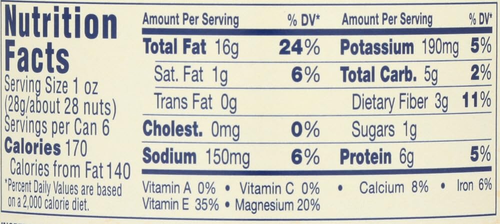 JOGRO Blue Diamond Smokehouse almonds kosher label visible