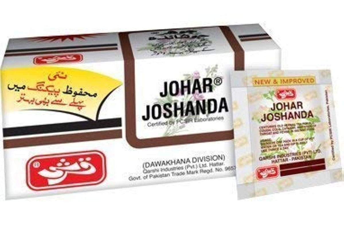 Johar Joshanda 90-bag pack for convenient, on-the-go refreshment.
