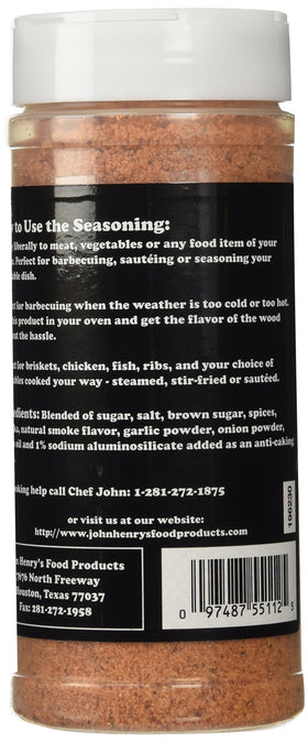 Brisket grilled with John Henry's Pecan Rub for rich depth.