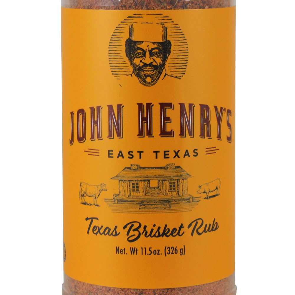 John Henry's Texas Brisket Rub close-up showing rich texture.