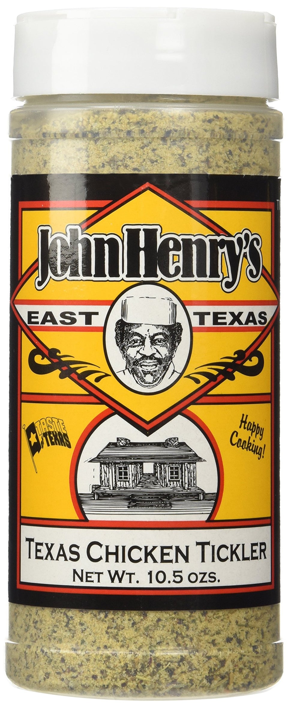 John Henry's Texas Chicken Tickler bottle on display to boost poultry flavor