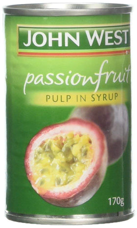 Pouring action of John West Passionfruit Pulp Syrup for photography