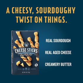 John Wm Macy's CheeseSticks Twice-baked Crunch adds durable bite