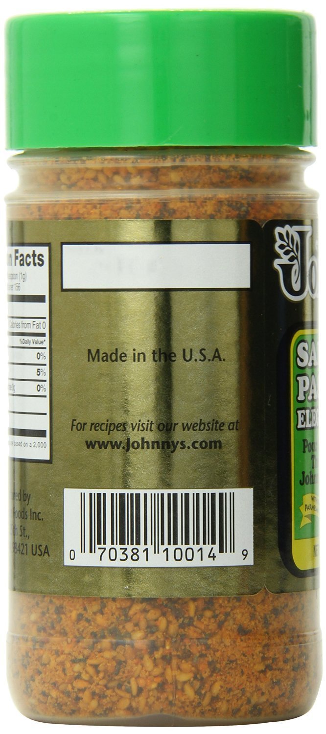 Johnny's Salad Elegance jar-dipping enhances dips and egg dishes.