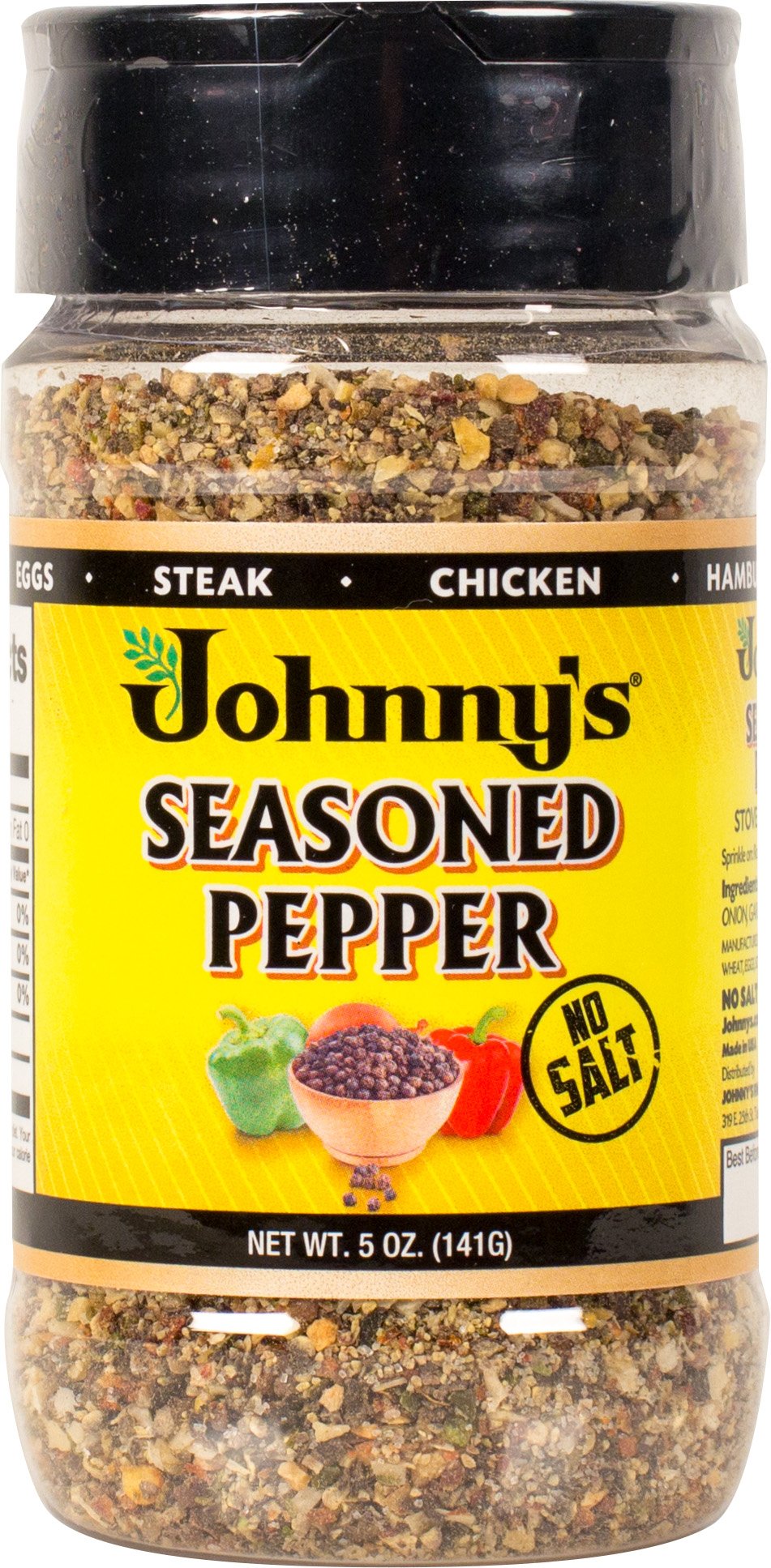 Johnny's Seasoned Pepper on a roast creates a flavorful crust.