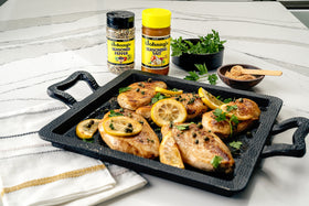 Johnny's Seasoned Pepper on steak delivers a rich sear and flavor.