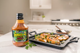 Johnny's Sweet Hot Crazy Dressing meatballs glaze delivers spicy, savory finishing touch.