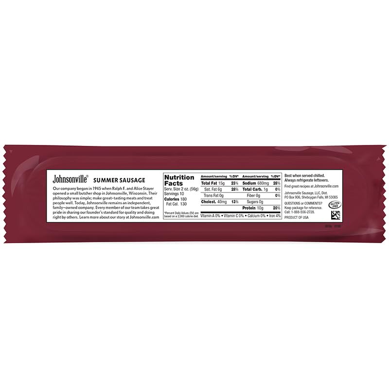 Johnsonville Beef Summer Sausage on a charcuterie board invites sharing