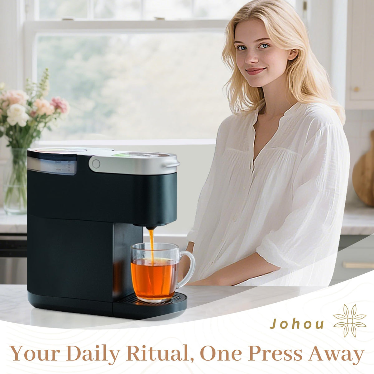 Recyclable pod design suitable for Keurig 1.0 and 2.0 machines.