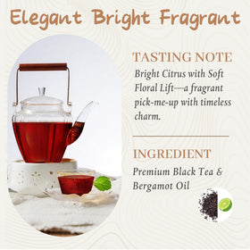 Johou Earl Grey tea pod with bergamot aroma enhances daytime calm