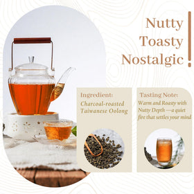 Johou Oolong Tea Pods brewed cup reveals bold flavor in Keurig.
