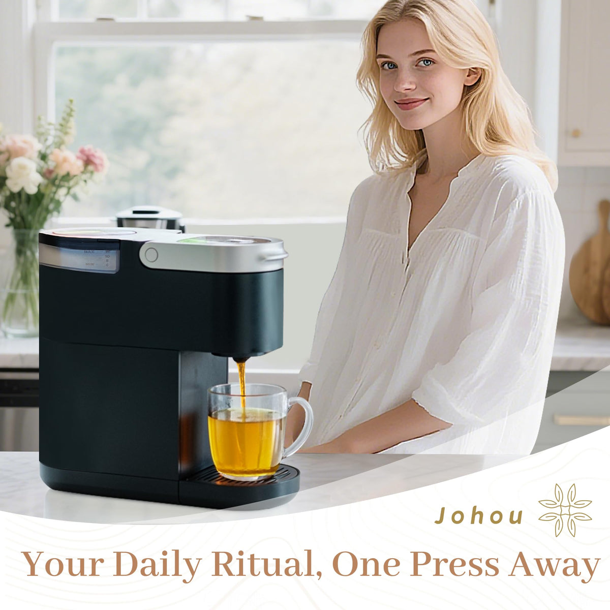 Johou recyclable pod material supports convenient, eco-friendly single-serve enjoyment.