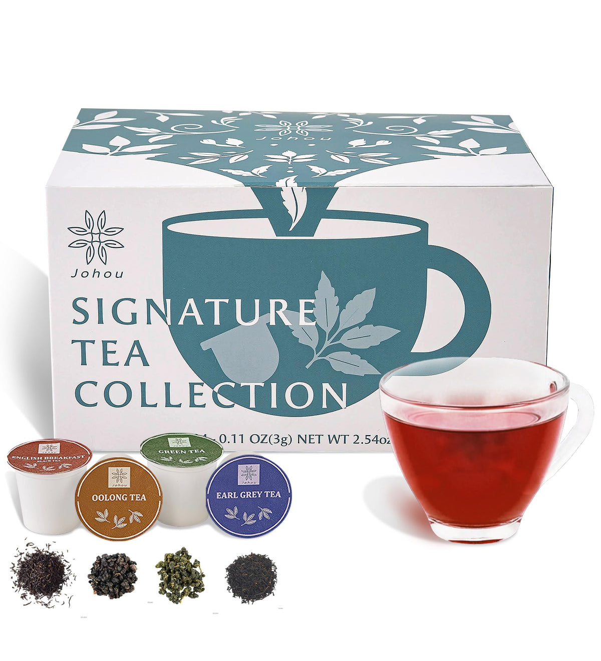 Johou tea pods variety pack English Breakfast for a bold morning ritual