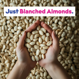 JOI Almond Milk Base jar with lid demonstrates reusable glass packaging