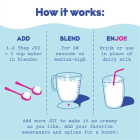 JOI Almond Milk Base kitchen setup for making plant milk and recipes