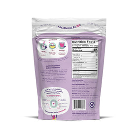 JOI Instant Oat Milk Powder being poured for easy mixing