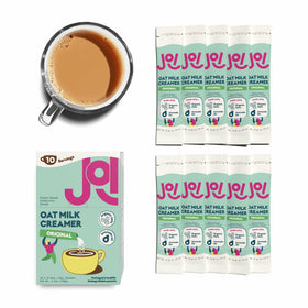 JOI creamer with a long shelf life of twelve months and minimal waste