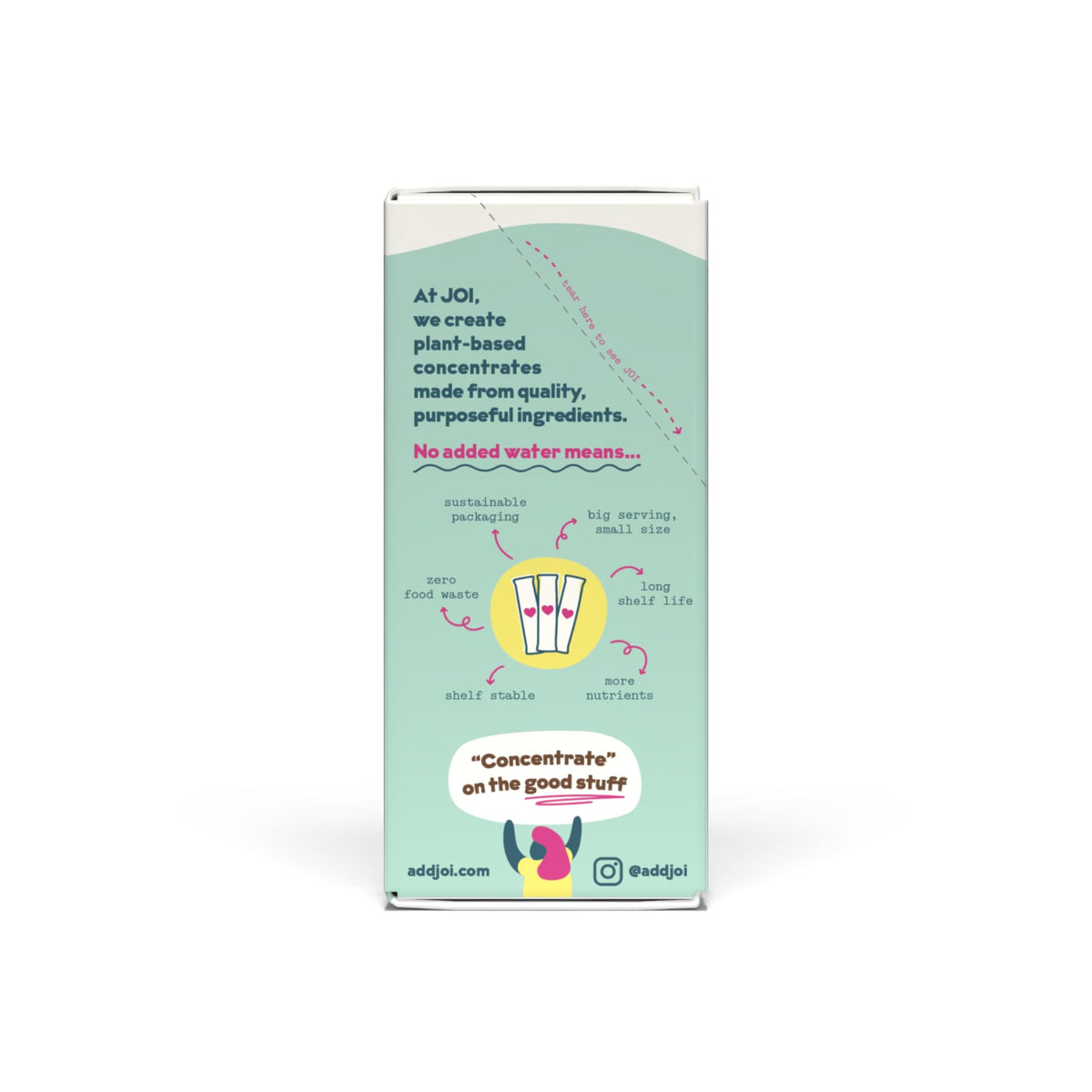 Travel-friendly JOI creamer ideal for gym, office, or camping