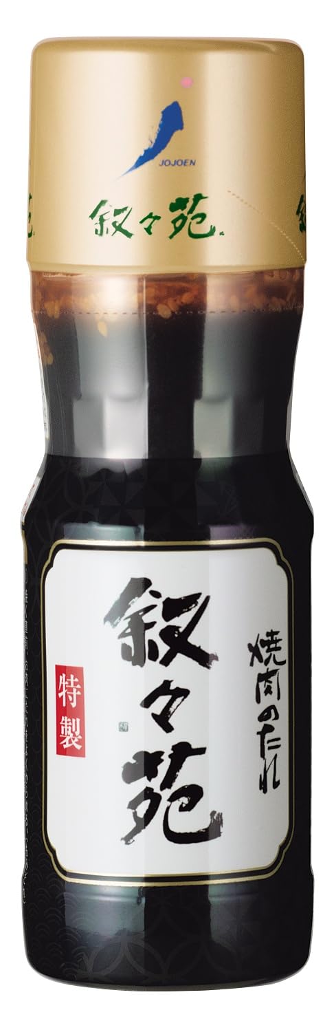 Jojoen Yakiniku sauce jar offering rich flavor and convenient 240g size for home grilling