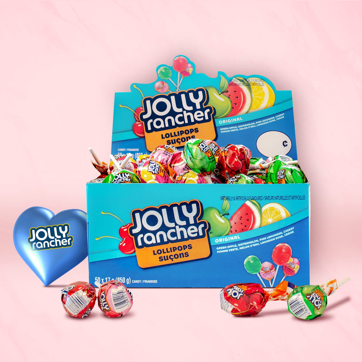 Jolly Rancher 50-lollipop pack enables easy sharing at events