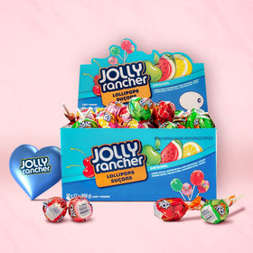 Jolly Rancher 50-lollipop pack enables easy sharing at events