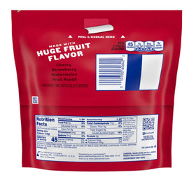 Individually wrapped Jolly Rancher Awesome Reds for freshness on the go.