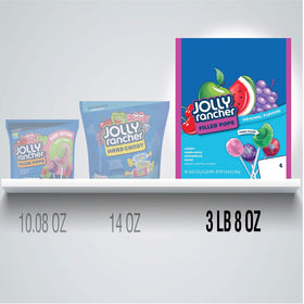 Jolly Rancher Cherry filled pops display bold flavor perfect for celebrations and sharing.