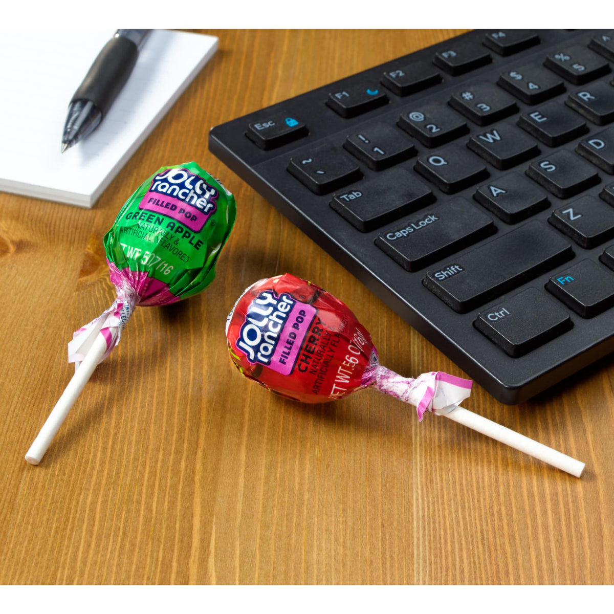 Jolly Rancher Grape filled pops close-up illustrating classic taste and chewy centers.