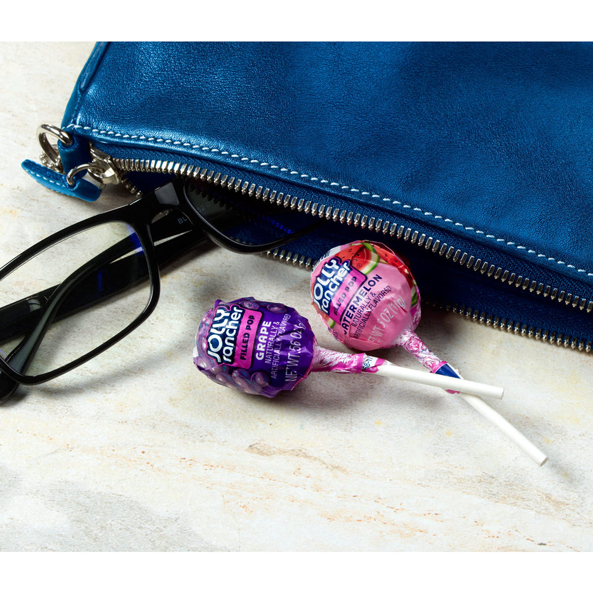 Jolly Rancher Watermelon filled pops highlight refreshing summer flavor and portability.
