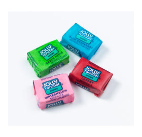 Jolly Rancher Fruit Chews open bag, chewy texture ready for on-the-go.