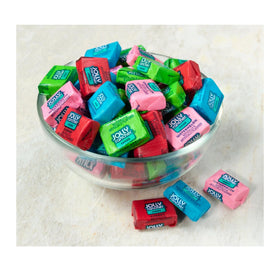 Jolly Rancher Fruit Chews close-up showing glossy colors and chewy texture.