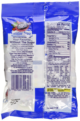 Jolly Rancher Sugar Free Hard Candy pack of 3 offers convenient sharing for gatherings