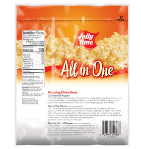 Jolly Time All-in-One kit coconut oil for smooth, flavorful pops.
