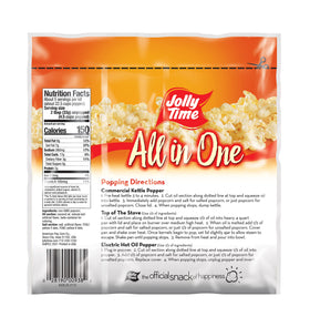 JOLLY TIME All in One Kit salt for consistent flavor