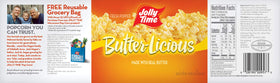 Jolly Time Butter-Licious bag pour captures fresh buttery aroma ready to pop