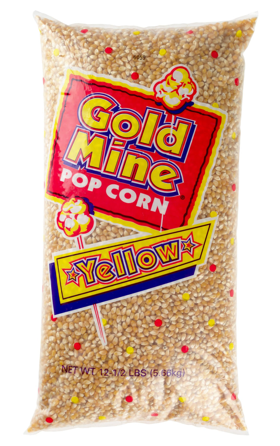 Jolly Time Gold Mine yellow popcorn kernels bulk pack ideal for home theater popping.