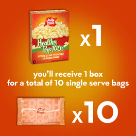 Non-GMO kernels in Jolly Time Healthy Pop provide a gluten-free option.