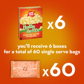 Jolly Time Healthy Pop mini bag supports portion control on the go.