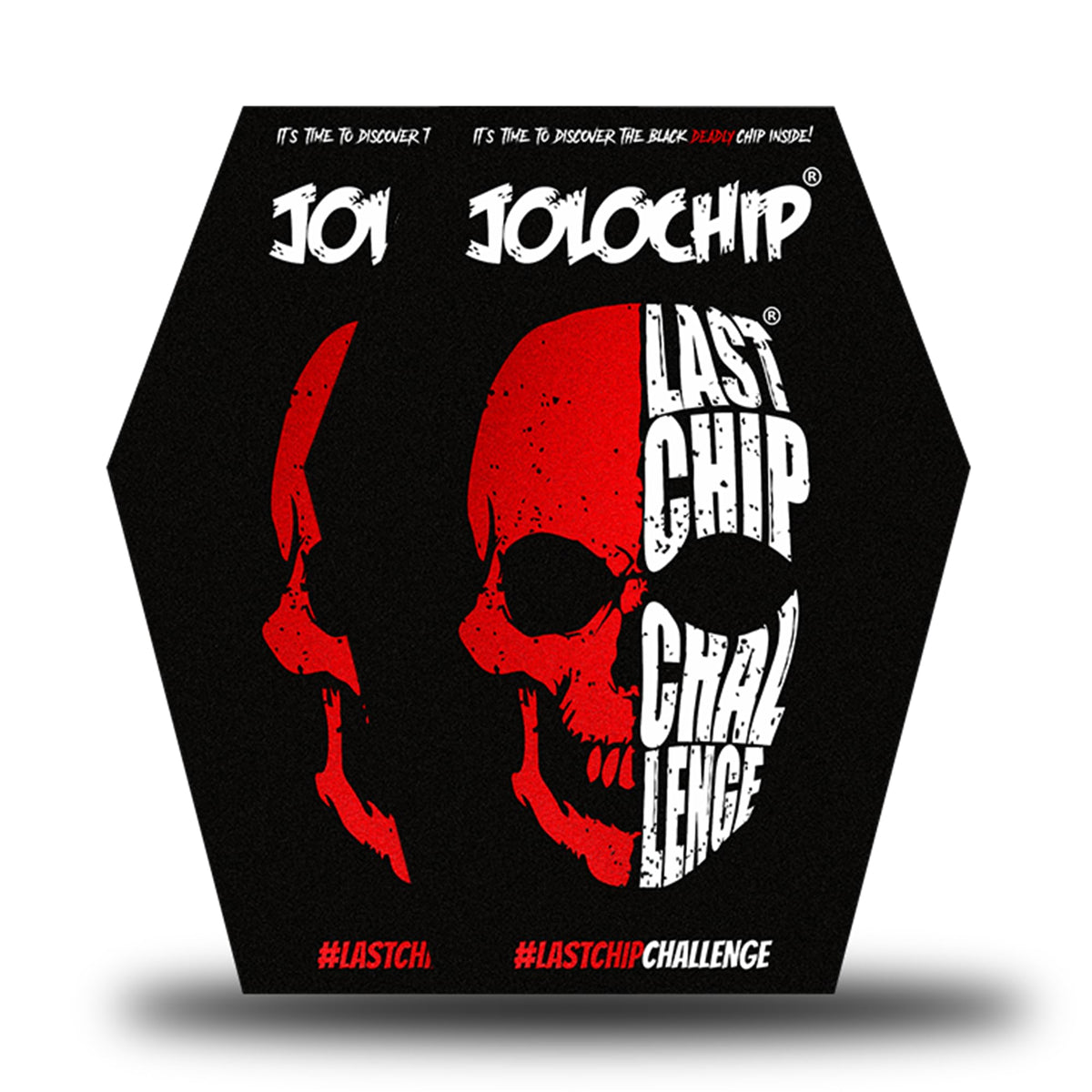 JOLOCHIP Last-Chip-Challenge front view for extreme heat thrill seekers.