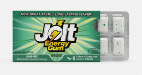 Jolt Energy Gum Spearmint pack 120 pieces, ideal for on-the-go study breaks