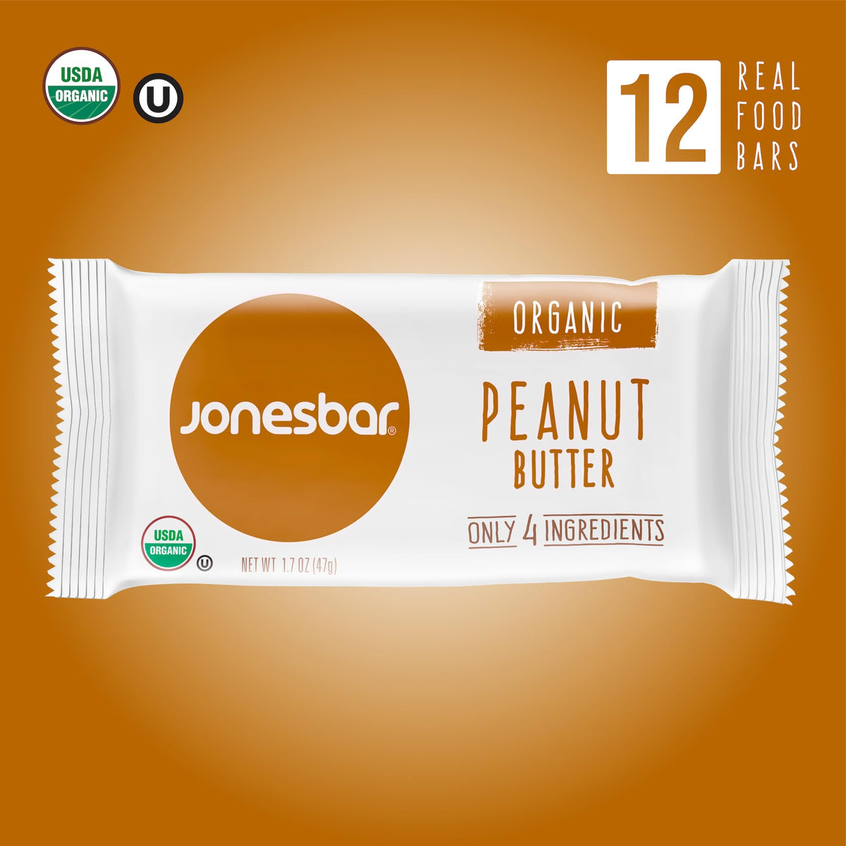 Jonesbar 100% dark chocolate origin detail emphasizing premium flavor.