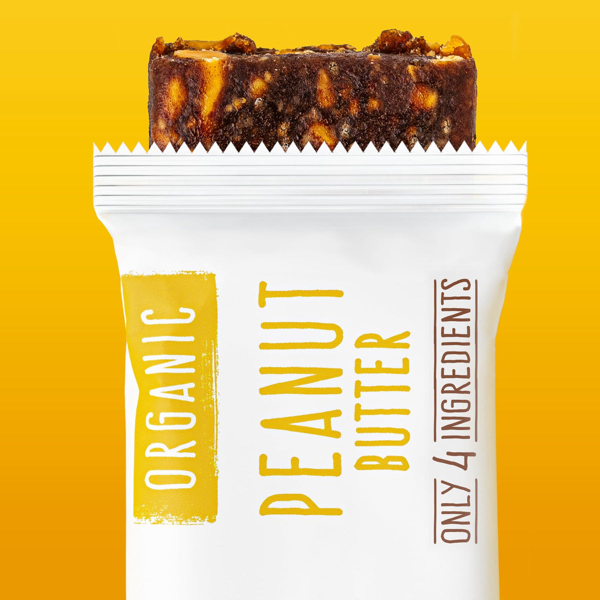 Jonesbar chewy texture bite showing real food bars with natural chew.