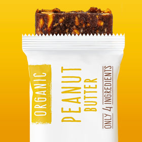 Jonesbar chewy texture bite showing real food bars with natural chew.