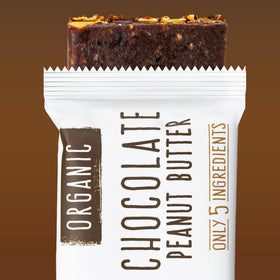 Single-origin dark chocolate and nuts provide rich flavor with no added sugar.