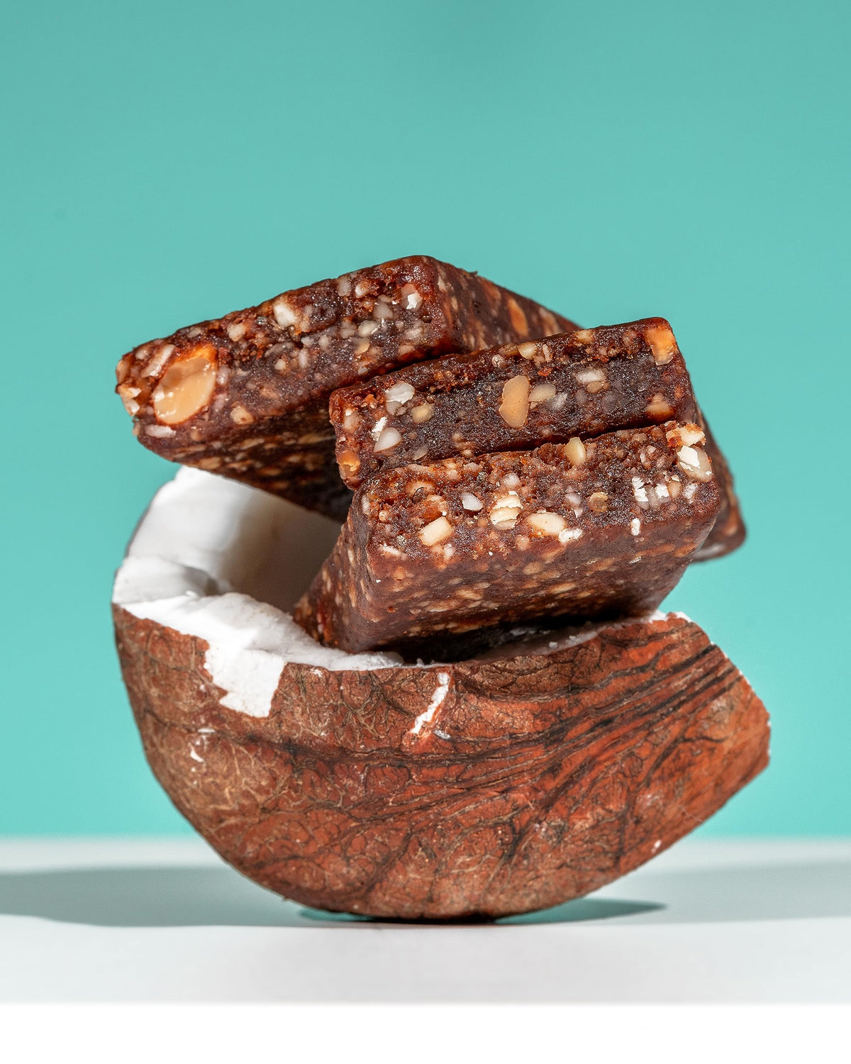 Jonesbar organic dark chocolate from the Andes adds rich flavor.