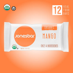 Jonesbar organic dates from Coachella Valley add natural sweetness and nutrition.